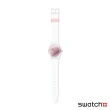 【SWATCH】Gent 原創系列 PINK DISCO FEVER 白色狂熱 男錶 女錶 手錶 瑞士錶 錶(34mm)