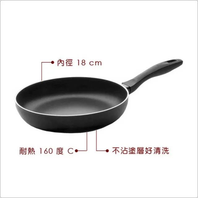 【IBILI】西班牙 Fusion不沾平底鍋 18cm / 平煎鍋
