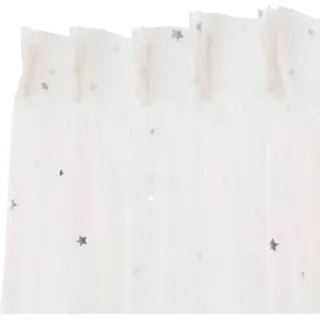 【NITORI 宜得利家居】蕾絲窗簾 窗紗 RUTRO 100×138×1(RUTRO 蕾絲窗簾 窗紗)