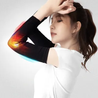 【GIAT】1雙組-石墨烯遠紅外線彈力護肘套(台灣製MIT/男女適用)