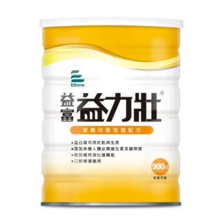 【益富】益力壯 營養均衡配方 900g(乳清蛋白+黃豆蛋白)
