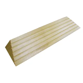 【感恩使者】木製斜坡板-3cm高 ZHTW2102-3 雲檜木製(減緩門檻高低差與段差-台灣製)