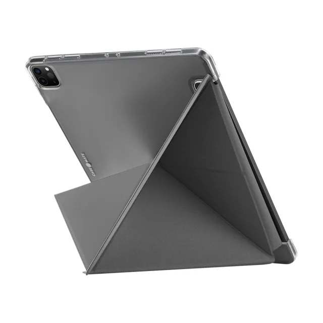 【CASE-MATE】多角度站立保護殼 iPad Pro 12.9吋 第三/四/五/六代 - 質感灰