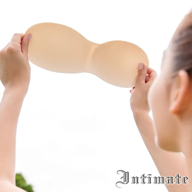 【Intimate 內著】2件組黑色 神奇杯杯 專利∞型蕾絲美背款休閒無鋼圈內衣(S-XXL)