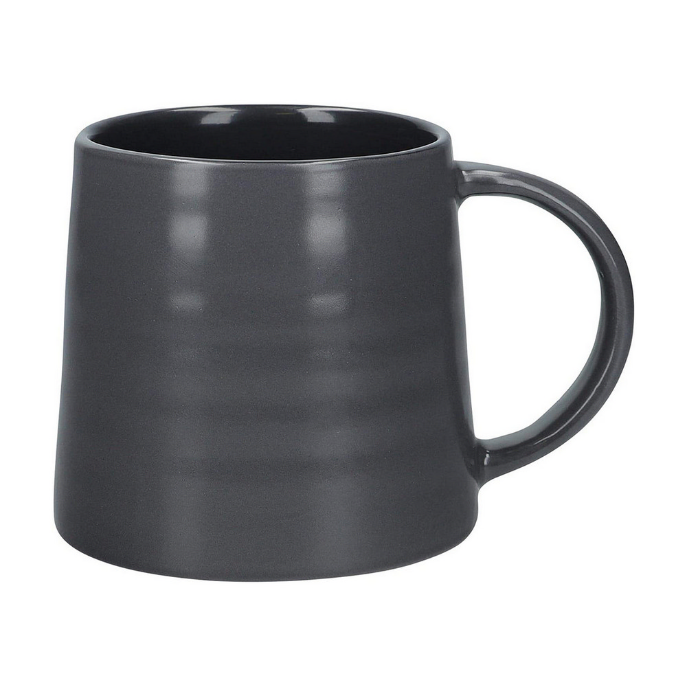 【CreativeTops】美國 寬底馬克杯 灰450ml / 水杯 茶杯 咖啡杯