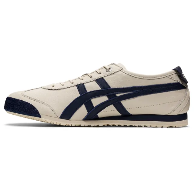 Onitsuka Tiger】鬼塚虎官方旗艦店MEXICO 66 SD 休閒鞋米色底藍
