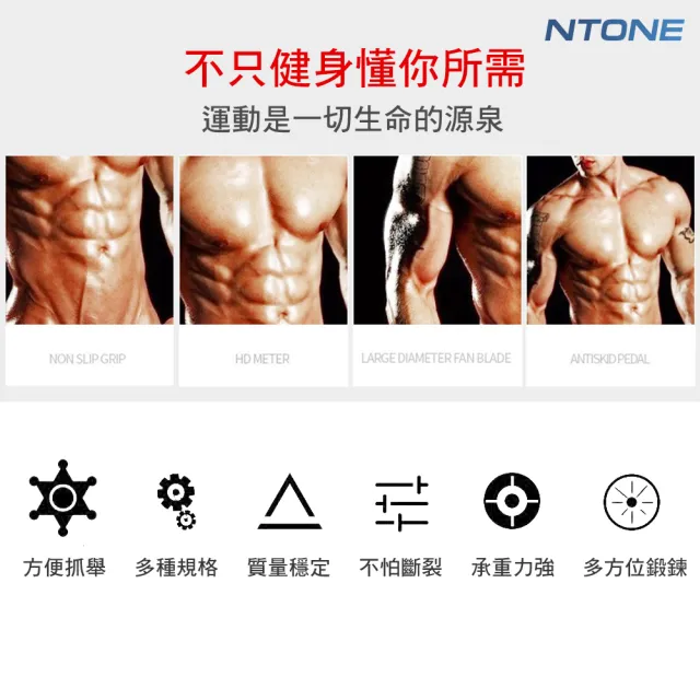 【NTONE】三孔包膠槓片2.5KG x2片(5cm奧桿專用 三孔設計方便拿取)