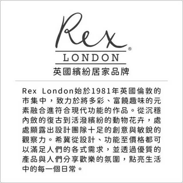 【Rex LONDON】迷你乳牙收納盒 藍(整理籃 置物籃 儲物箱)