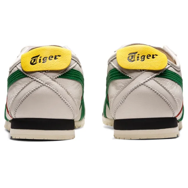 Onitsuka Tiger】鬼塚虎官方旗艦店MEXICO 66 SD 休閒鞋米色底綠