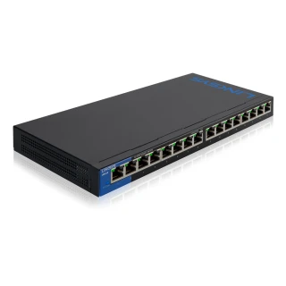 【Linksys】LGS116 16埠 Gigabit 超高速乙太網路交換器(鐵殼)