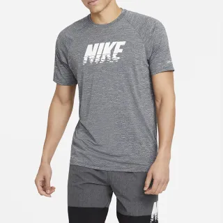 【NIKE 耐吉】Nike Heather Sunset 男 T恤 短袖 防曬衣 抗UV 運動 舒適 灰(NESSB660-001)