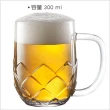 【TESCOMA】菱紋啤酒杯 300ml(調酒杯 雞尾酒杯)