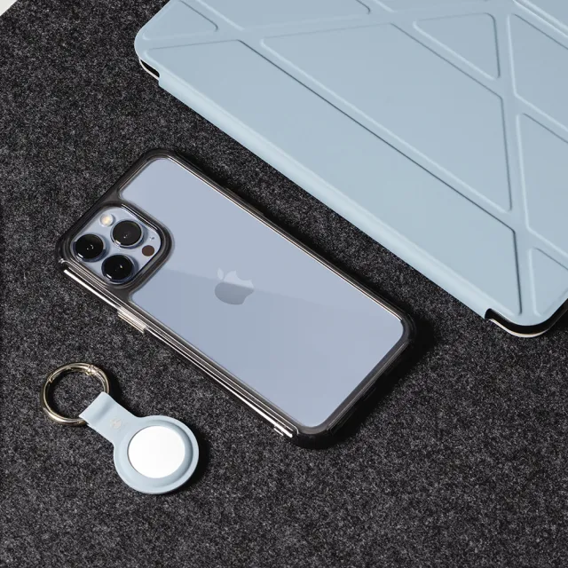 【SwitchEasy 魚骨牌】iPhone 13 6.1吋 ALOS 抗菌軍規防摔透明手機殼(五年保固 永不泛黃)