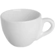 【EXCELSA】陶製濃縮咖啡杯 白70ml(義式咖啡杯 午茶杯)