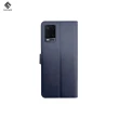 【CASE SHOP】OPPO A54 4G 前插卡側立式皮套-藍(內襯卡片夾層)