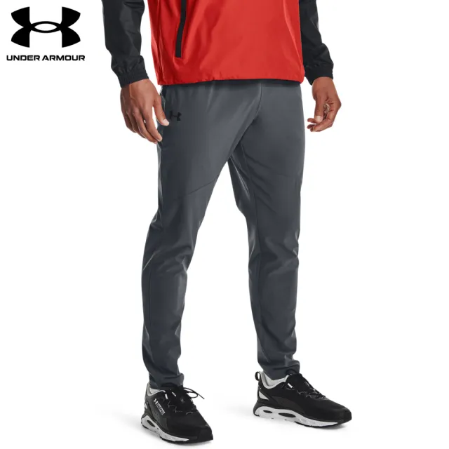 【UNDER ARMOUR】UA 男 STRETCH WOVEN長褲_1366215-012(灰)