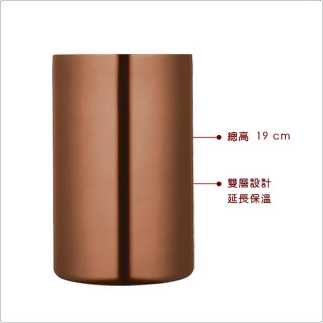 【KitchenCraft】銅面雙層保冷冰桶(冰酒桶 冰鎮桶 保冰桶)