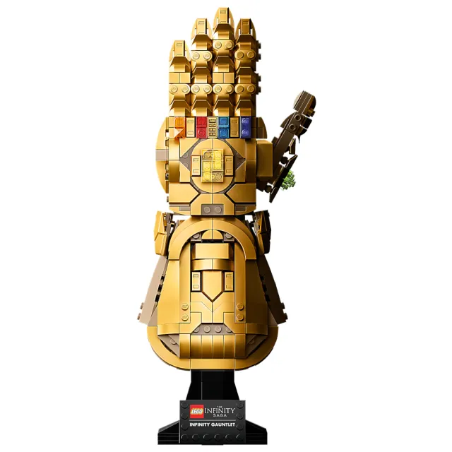 【LEGO 樂高】Marvel超級英雄系列 76191 Infinity Gauntlet(漫威 無限手套 居家擺設)