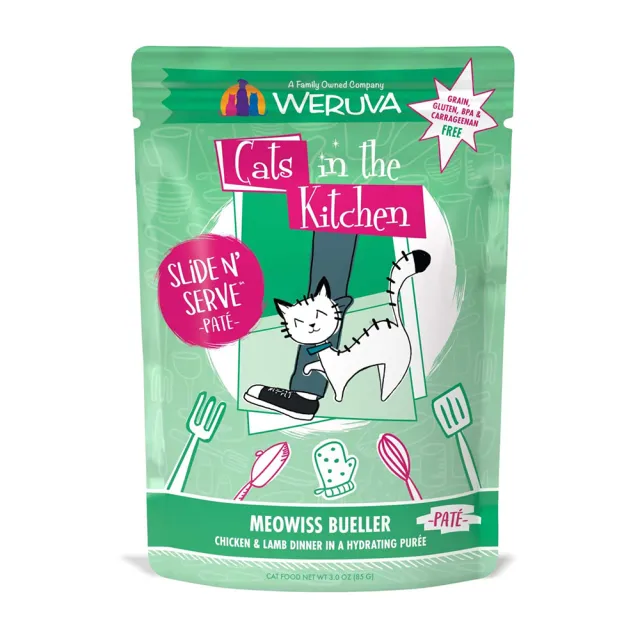 【Cats in the Kitchen 凱特美廚】貓咪主食餐包85g-12入(主食/全齡貓-效期2024.12)