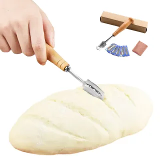【麵包造型】不鏽鋼麵包修容刀/割紋刀(法棍 歐式麵包 麵包刀 麵包切刀 麵包割刀 麵團刀 烘培工具)