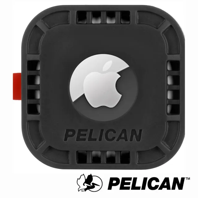 【PELICAN】派力肯 AirTag 專用黏貼式固定座(黑)