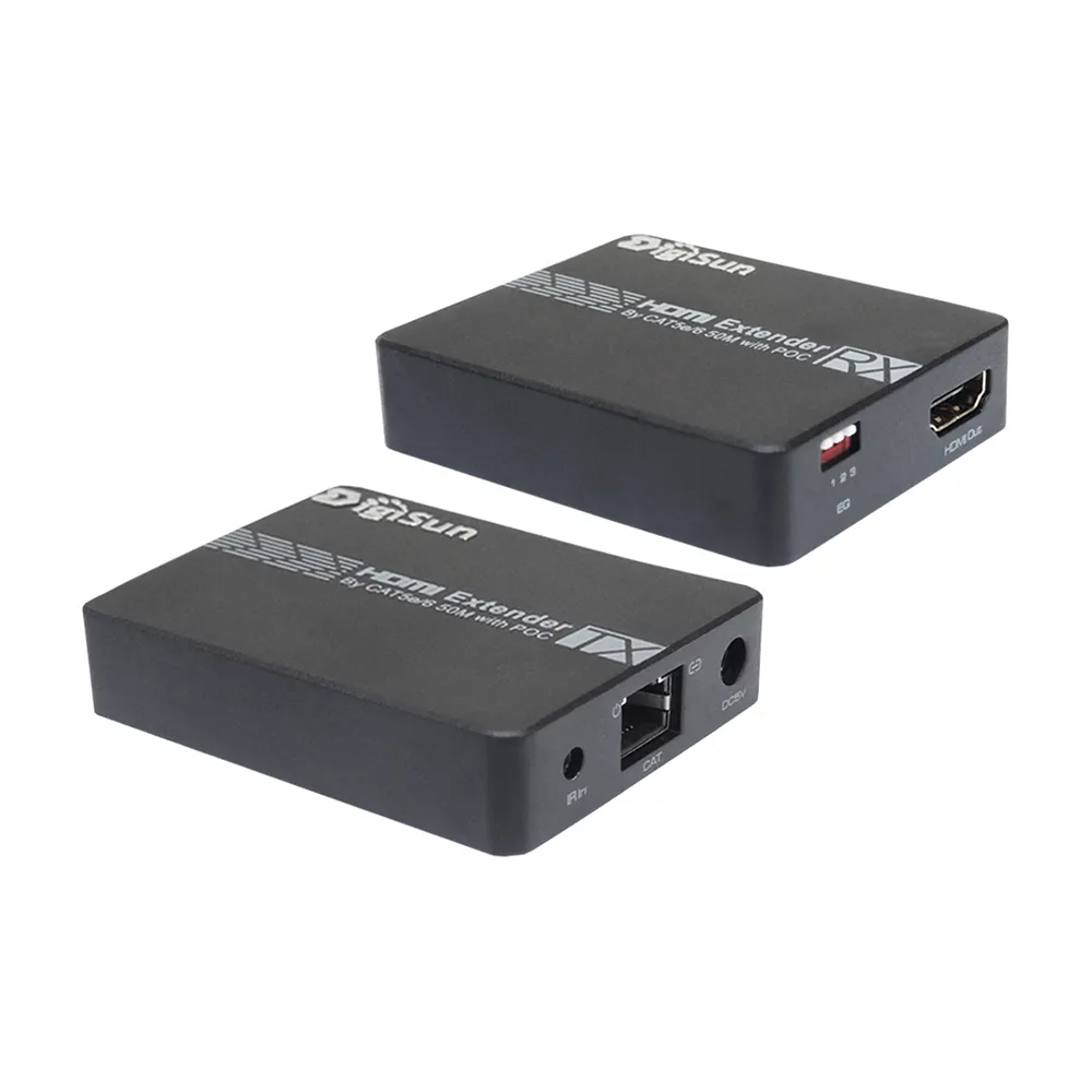 【DigiSun 得揚】EH605 HDMI 網路線訊號延長器+紅外線遙控傳輸 直線50公尺