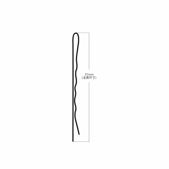【NOYL】波浪型大髮量用髮夾35gx6入(頭髮整理 堅固耐用 造型小物)
