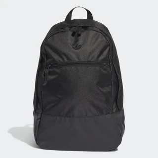 【adidas 愛迪達】ADICOLOR BACKPACK 黑色 後背包(H35543)
