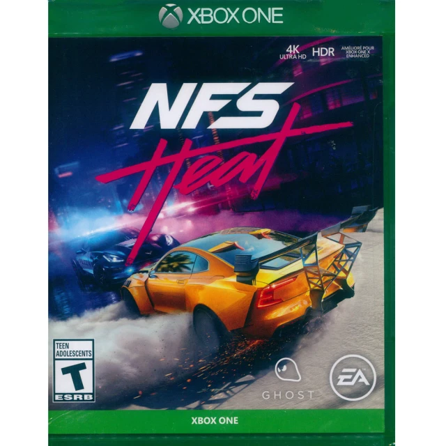 【Microsoft 微軟】XBOX ONE 極速快感：熱焰 中英文美版(Need for Speed Heat)