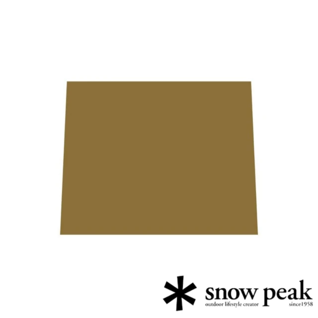 【Snow Peak】Living Shell 客廳帳 內帳地布(TP-512IR-1)