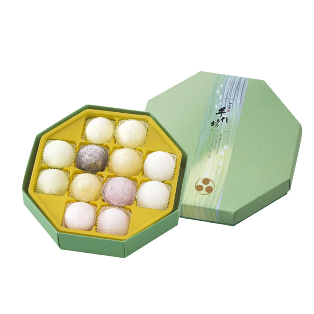 【手信坊】綜合雪菓禮盒-盒裝詰合12入(低溫任選滿2件出貨)