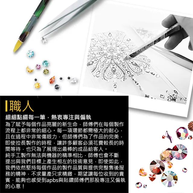 【apbs】iPhone 13 Pro Max / 13 Pro / 13 水晶彩鑽防震雙料手機殼(多圖可選03)