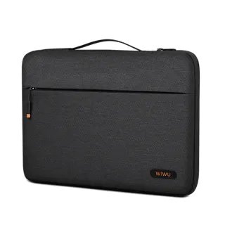【WiWU】飛行家13吋MacBook筆電包 聖誕交換禮物(內膽/手提 灰色 加絨內裡 雙層收納)