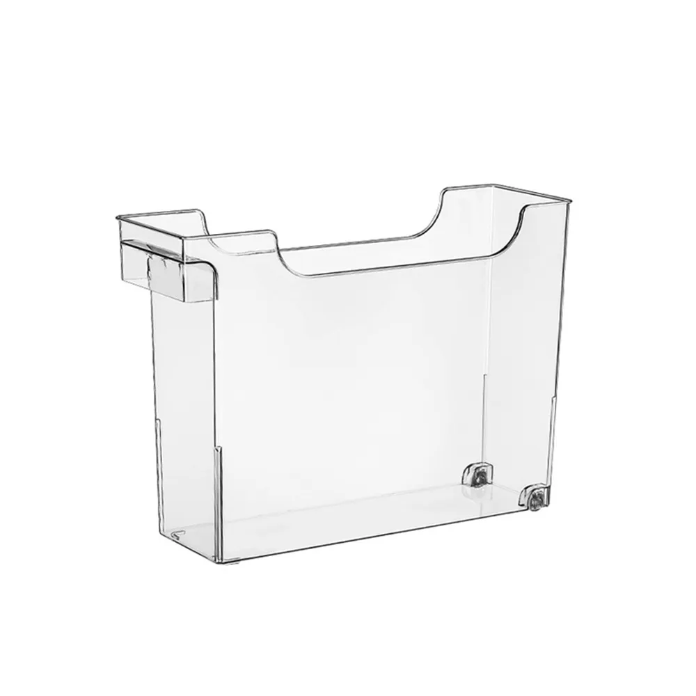 【樂邦】透明附輪收納箱-小U型盒(收納盒 調味罐 瓶罐 整理箱 廚房)