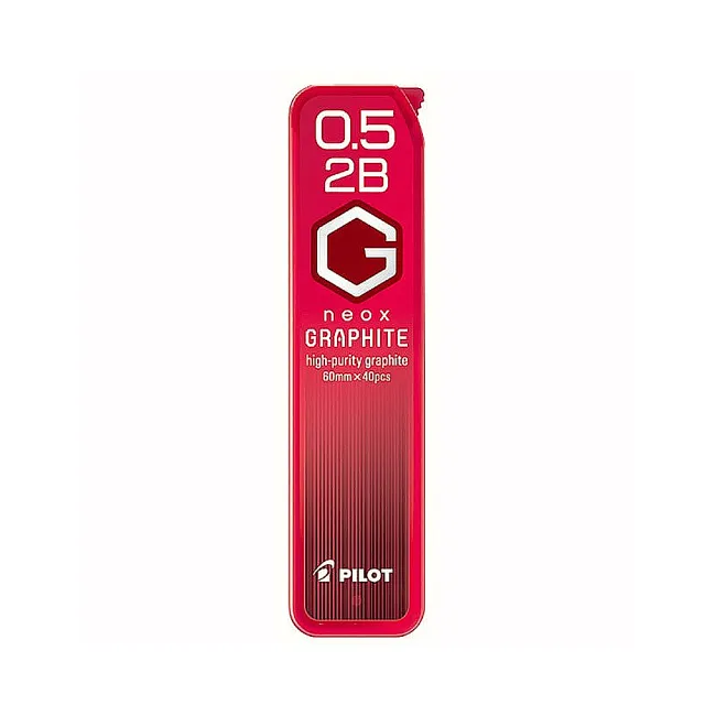 【PILOT 百樂】超級G自動鉛筆芯0.5 2B(盒裝10入)