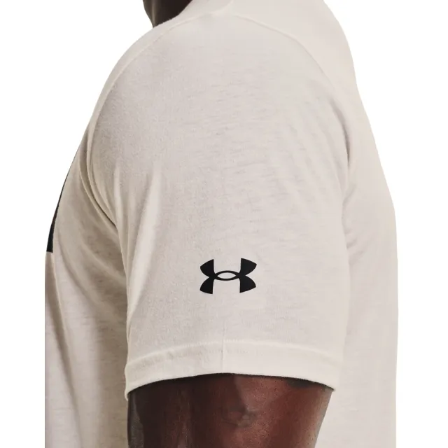 【UNDER ARMOUR】UA 男 Project Rock短袖T-Shirt _1367116-112(白)