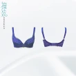 【Swear 思薇爾】撩波幻彩系列H罩蕾絲包覆大罩女內衣(潾鏡紫)