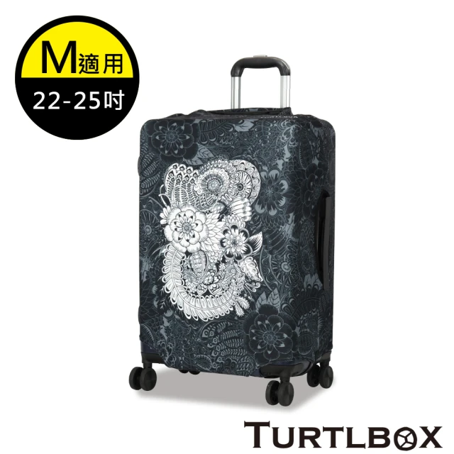 TURTLBOX 特托堡斯 M號 行李箱 託運套 潛水布 托運套 防塵套 箱套(設計師款 任選)