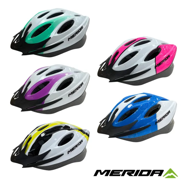 【MERIDA 美利達】休閒通勤用安全帽 多色 CS-1700(頭盔/防護/安全/單車/自行車)