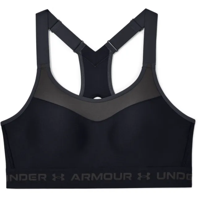 【UNDER ARMOUR】UA 女 Armour Crossback高衝擊運動內衣_A1355109-001(黑)