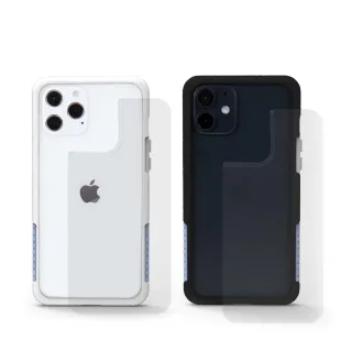 【Telephant太樂芬】iPhone 13 Pro Max 6.7吋 NMDer抗汙防摔手機殼-灰藏藍