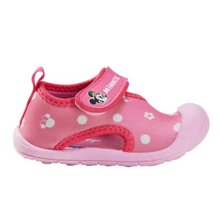 【Disney 迪士尼】迪士尼女鞋 奇奇蒂蒂 牛皮烙印質感飾釦豆豆鞋-咖(MIT台灣在地工廠製造)
