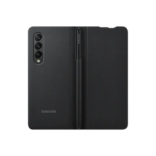 SAMSUNG 三星】Galaxy Z Fold3 5G 原廠翻頁式保護殼(附S Pen) - momo