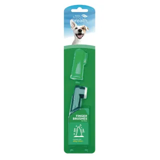 【Fresh breath 鮮呼吸】犬貓專用牙刷 指套型(毛體工學寵物牙刷)