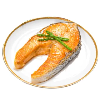 【鮮綠生活】厚切智利鮭魚切片 5片(330g±10%/片 包冰率15%)