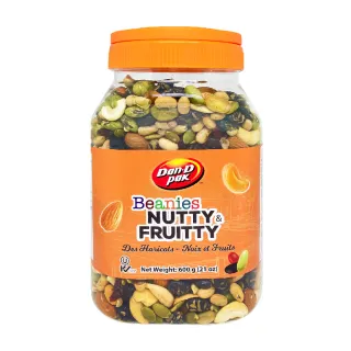 【Dan-D Pak 丹帝】綜合堅果罐600g/罐(腰果、杏仁、黑豆、毛豆、大豆、南瓜籽、蔓越莓乾、櫻桃乾、藍莓乾)