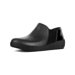 【FitFlop】SUPERCHELSEA SLIP-ONS 簡約造型短靴-女(黑色)