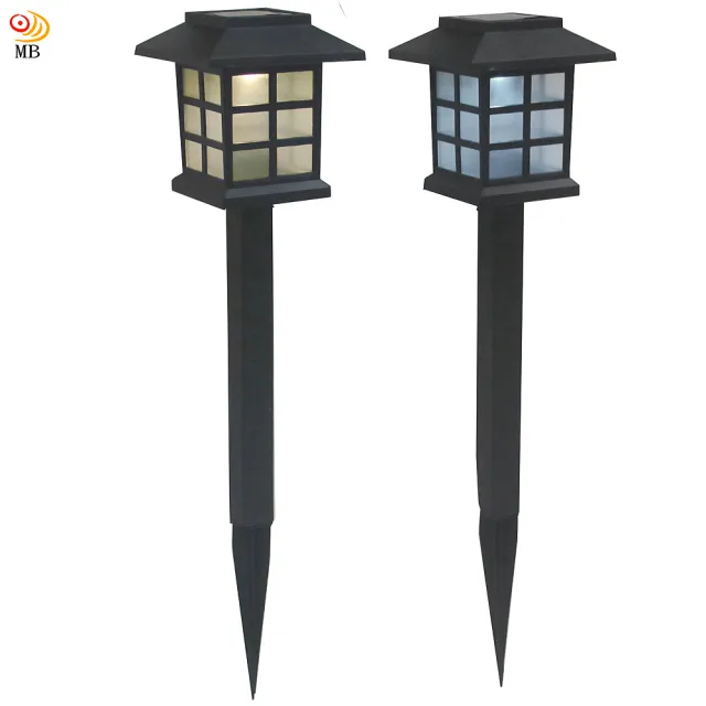 【月陽】超值2入日式太陽能自動光控LED庭園燈草坪燈插地燈(JP50252)