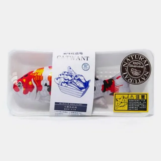 【CATWANT 貓咪旺農場】Seafood 小鮮魚系列(貓玩具/貓薄荷/木天蓼)