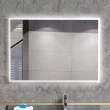 【H&R 安室家】波爾多LED燈 方型掛鏡/浴鏡ZA0195(觸控開關 可調明暗及色溫)